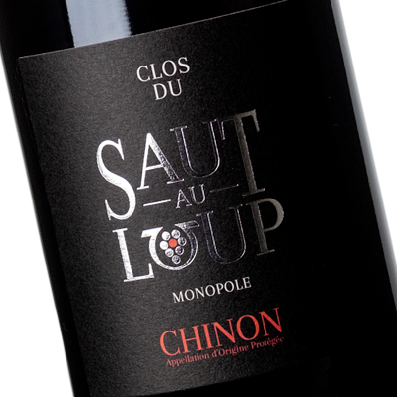 Le Clos du Saut au Loup 2022 - AOC Chinon rouge 75 cl - 1 étoile GUIDE HACHETTE 2026
